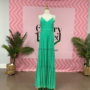 Lilly Pulitzer Vibrant Green Maxi Dress